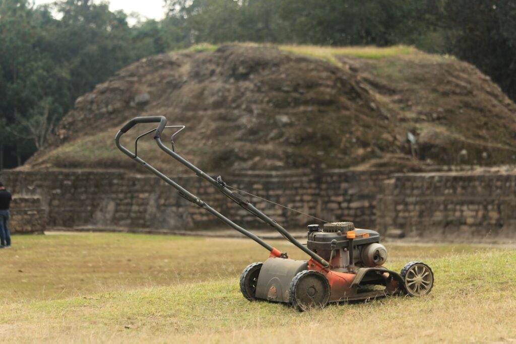 Photo Lawn mower