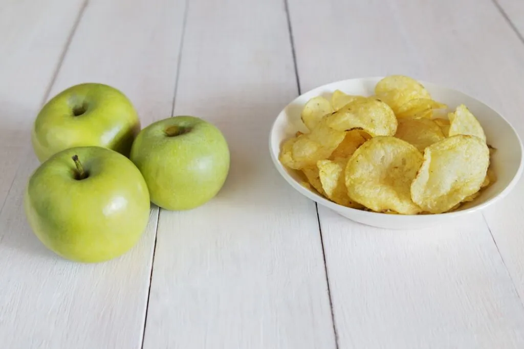 Photo Unhealthy snacks