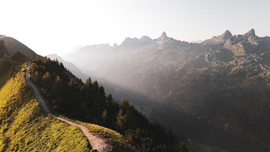 Photo mountain tourism