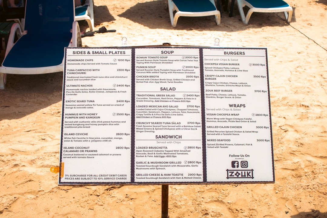 Photo healthy hotel menus