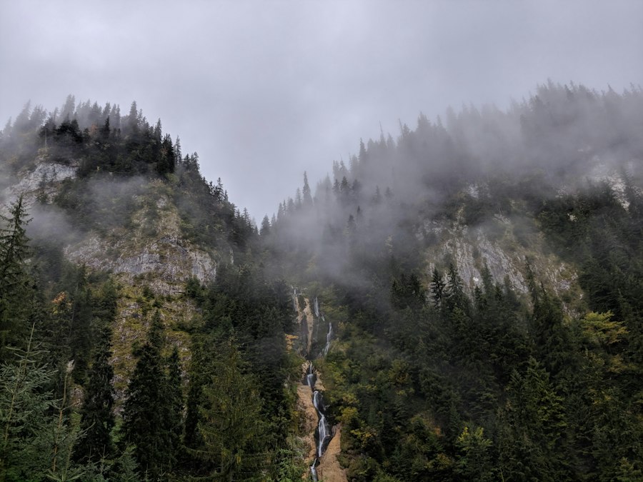 canyons and waterfalls Romania