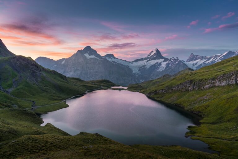 Photo mountain lakes