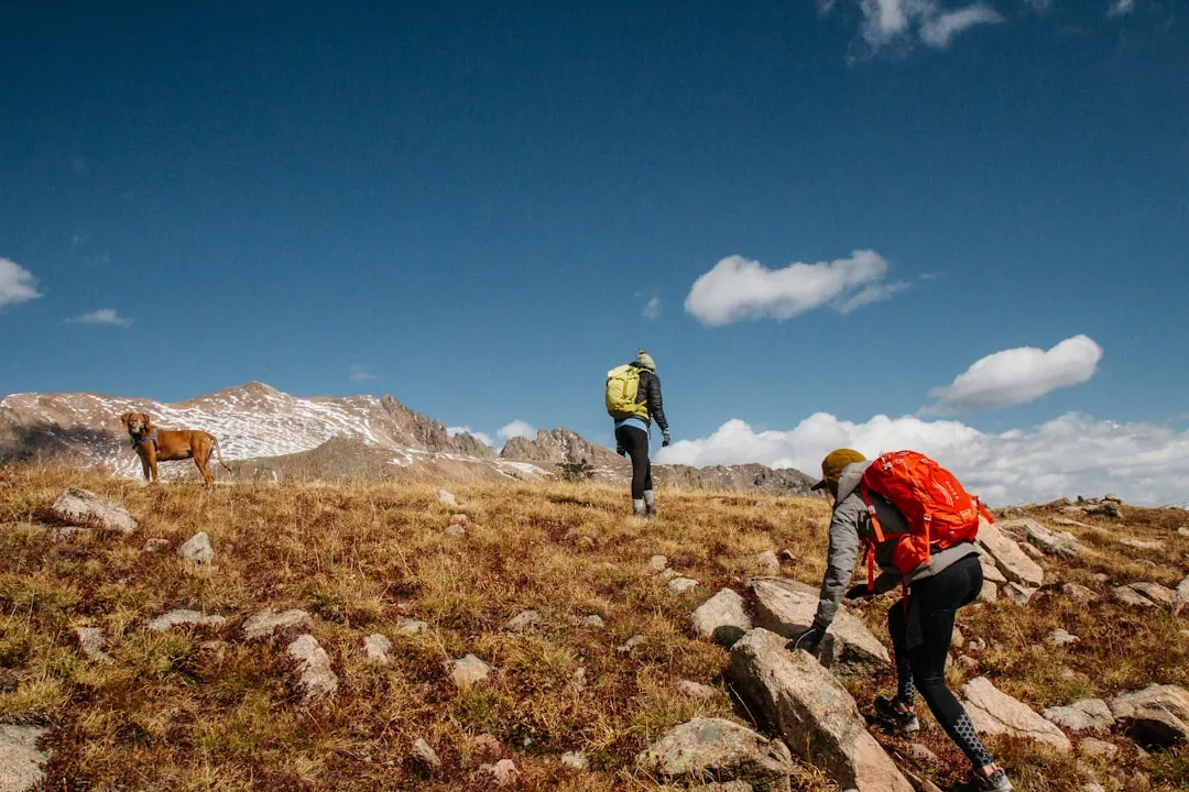 Photo mountain hiking safety