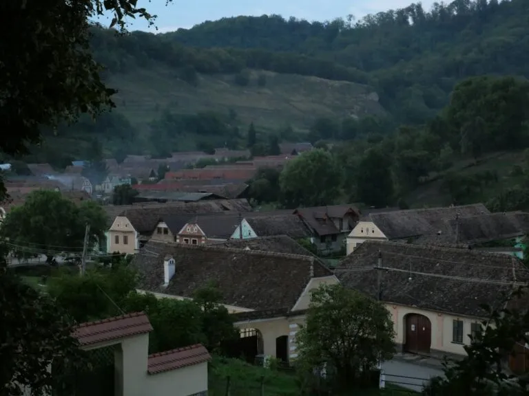 Photo traditional villages Romania