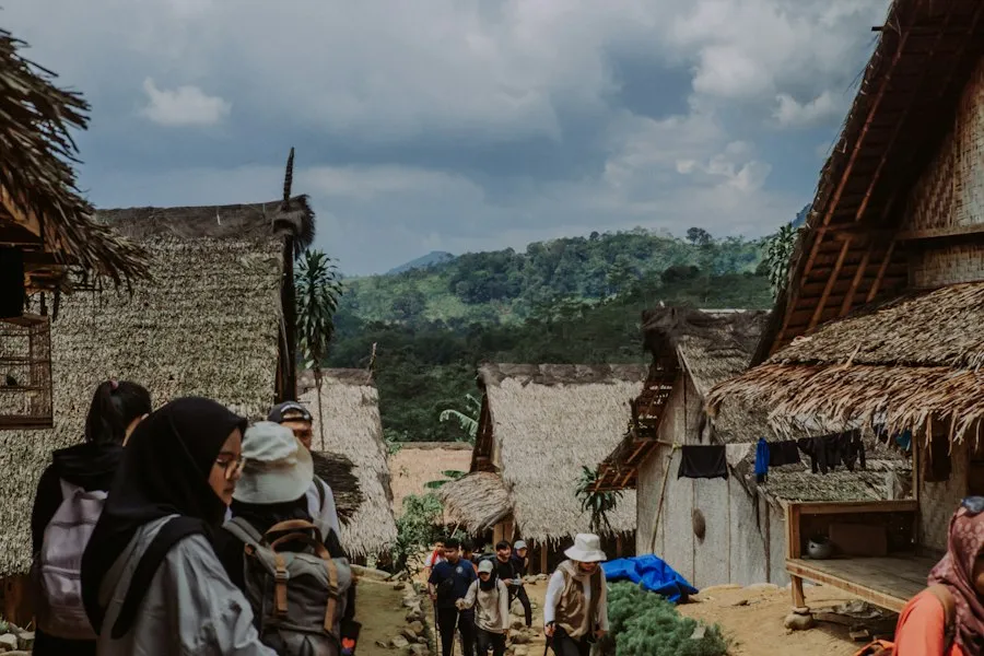 Photo traditional villages common mistakes