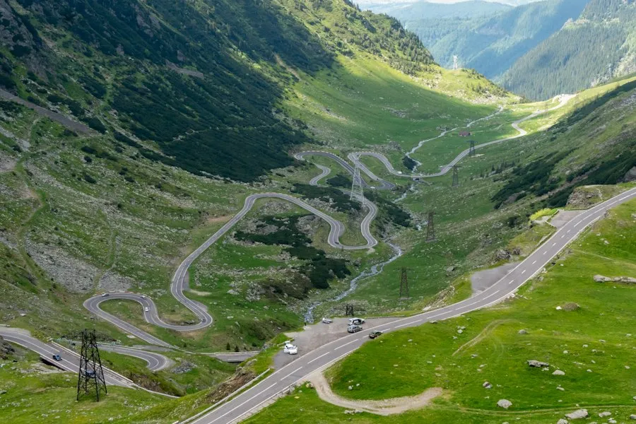 Photo Transfagarasan Transalpina road analysis